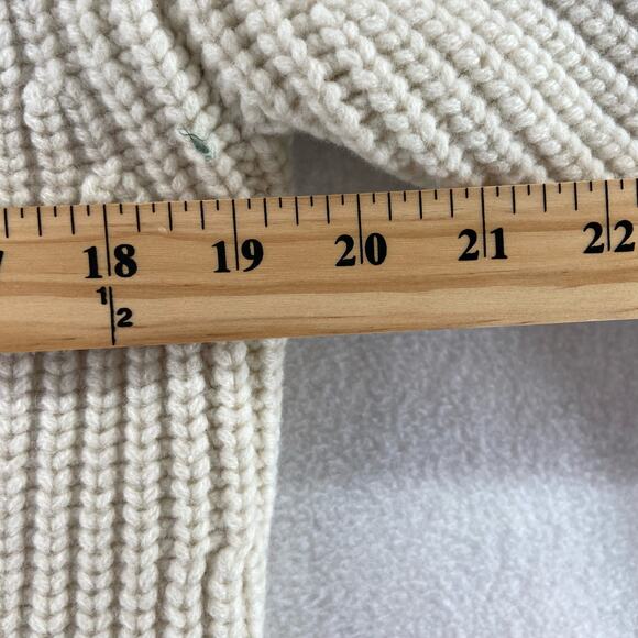 Tory Burch Sport Merino Wool Striped Sweater Size Medium - Picture 6 of 8